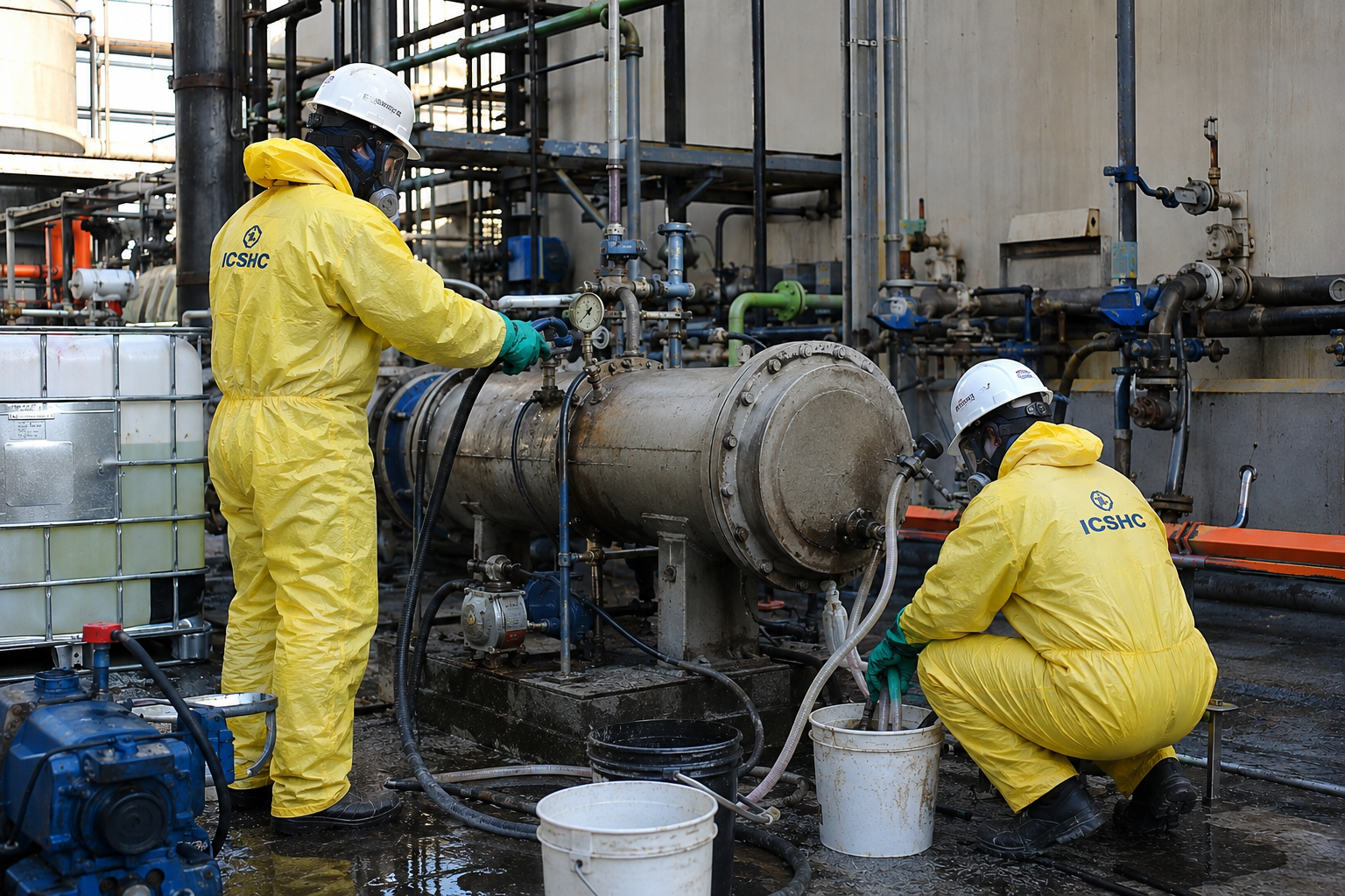 ICHSC industrial chemical cleaning operation